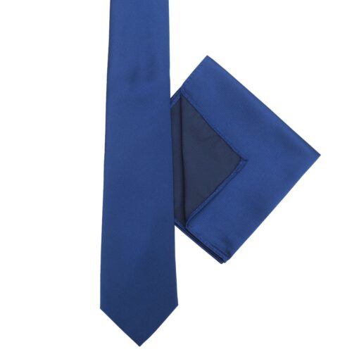 Black Mixed Pattern Tie and Pocket Square 3pc Gift Box Set