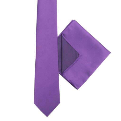 Black Mixed Pattern Tie and Pocket Square 3pc Gift Box Set