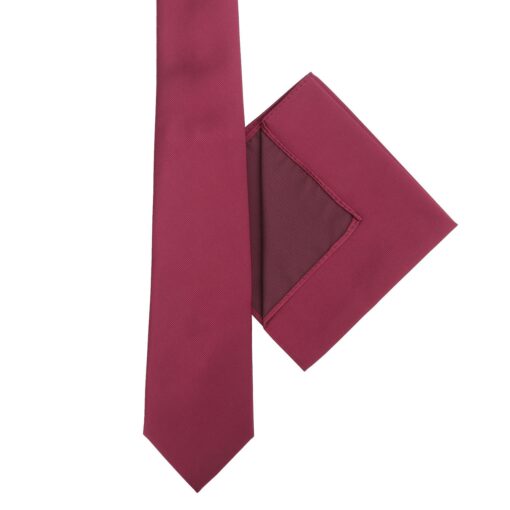 Black Mixed Pattern Tie and Pocket Square 3pc Gift Box Set