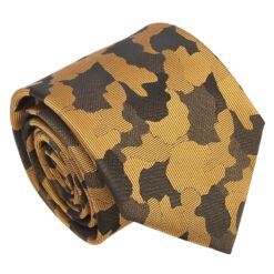 Gold Camouflage Tie