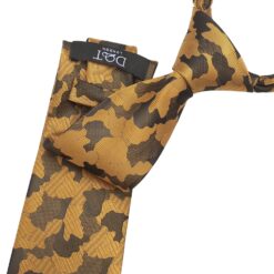 Gold Camouflage Tie