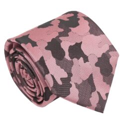 Pink Camouflage Tie