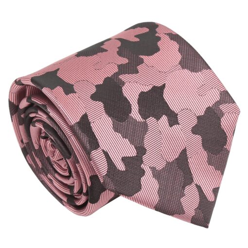 Pink Camouflage Tie