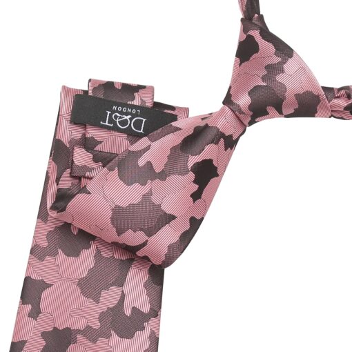 Pink Camouflage Tie