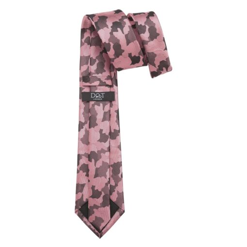Pink Camouflage Tie
