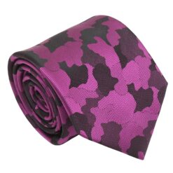 Purple Camouflage Tie