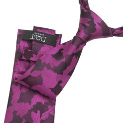 Purple Camouflage Tie