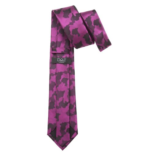 Purple Camouflage Tie