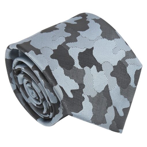 Baby Blue Camouflage Tie
