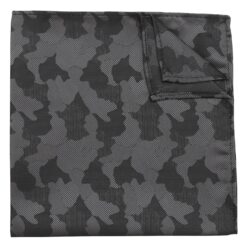Baby Blue Camouflage Pocket Square