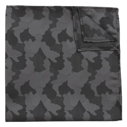 Baby Blue Camouflage Pocket Square