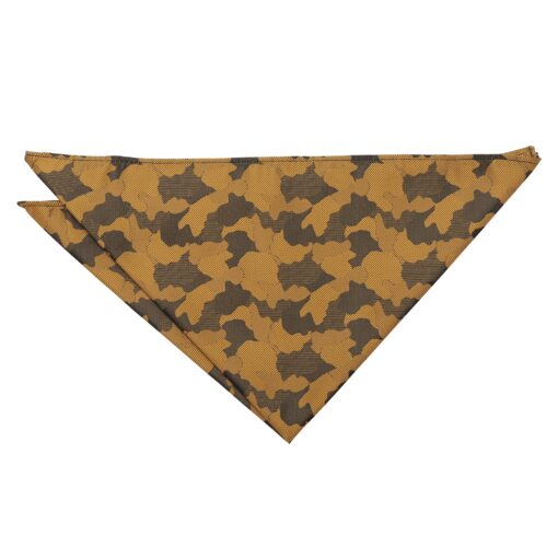 Baby Blue Camouflage Pocket Square