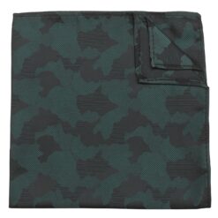 Baby Blue Camouflage Pocket Square