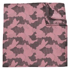Baby Blue Camouflage Pocket Square