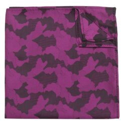 Baby Blue Camouflage Pocket Square