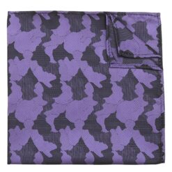 Baby Blue Camouflage Pocket Square