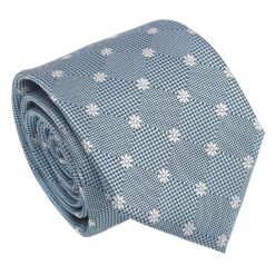 Black Floral Daisy Tie