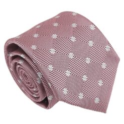 Black Floral Daisy Tie