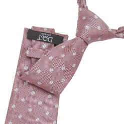 Black Floral Daisy Tie
