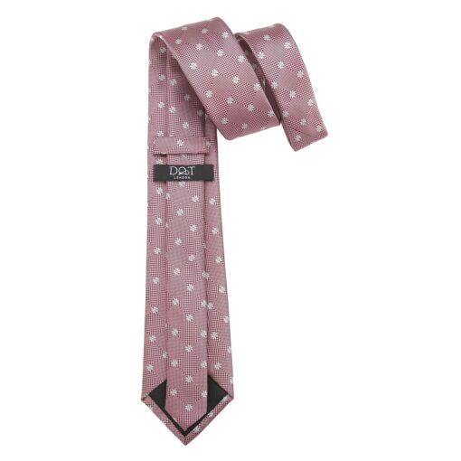 Black Floral Daisy Tie