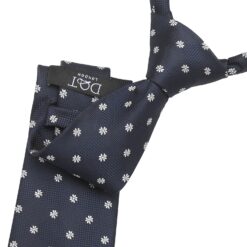 Black Floral Daisy Tie