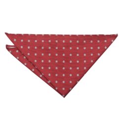 Black Floral Daisy Pocket Square