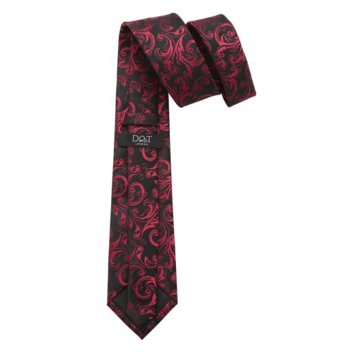 Black & Gold Filigree Tie