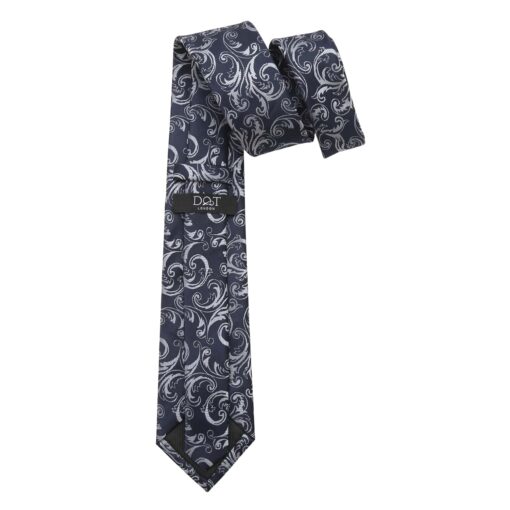 Black & Gold Filigree Tie
