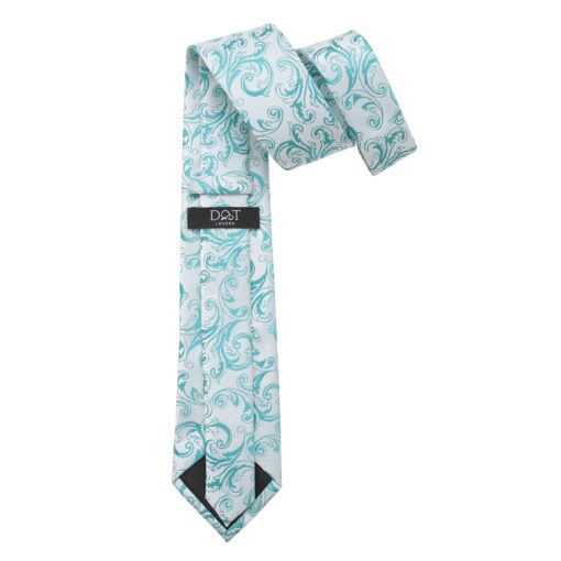 Black & Gold Filigree Tie