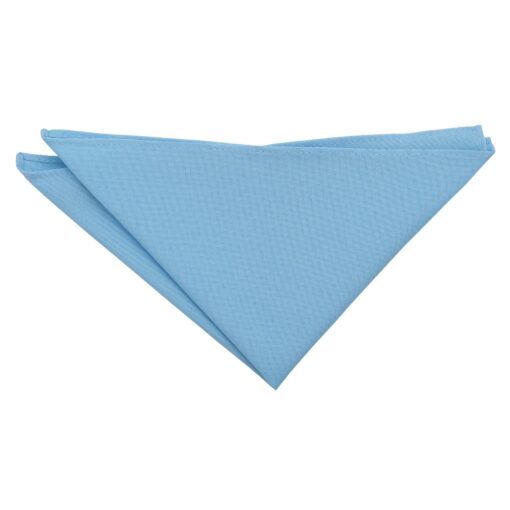 Baby Pink Plain Matt Pocket Square