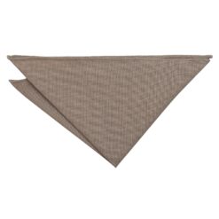 Olive Plain Matt Pocket Square