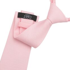 Baby Pink Plain Matt Tie