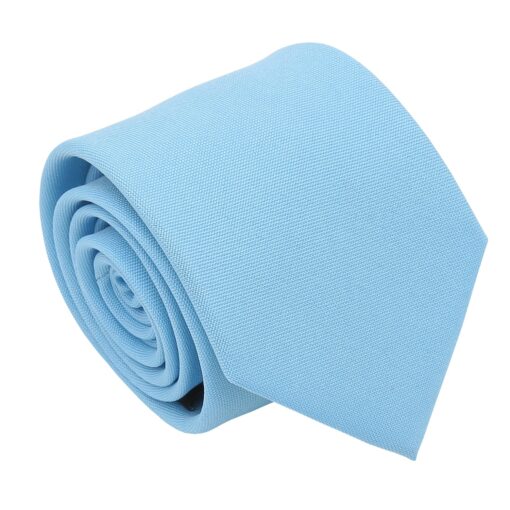 Baby Pink Plain Matt Tie