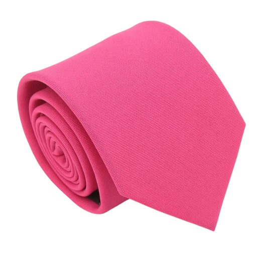 Baby Pink Plain Matt Tie