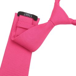 Baby Pink Plain Matt Tie