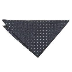 Navy Blue Melange Polka Dot Pocket Square