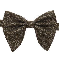 Baby Pink Metallic Pre-Tied Bow Tie