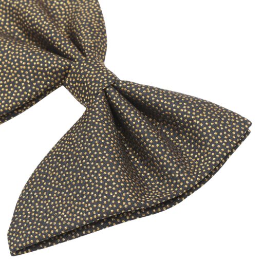 Baby Pink Metallic Pre-Tied Bow Tie
