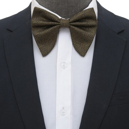 Baby Pink Metallic Pre-Tied Bow Tie