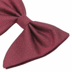 Baby Pink Metallic Pre-Tied Bow Tie