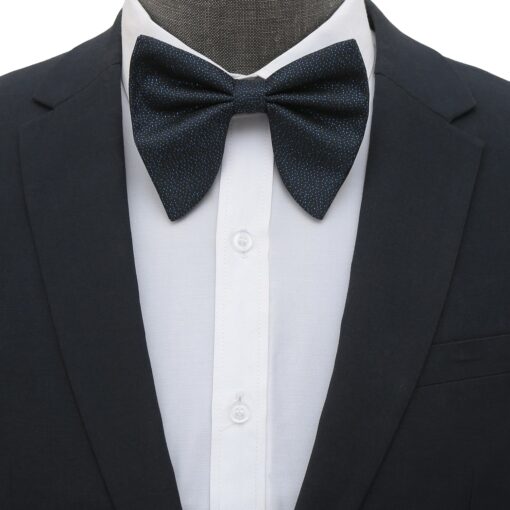 Baby Pink Metallic Pre-Tied Bow Tie