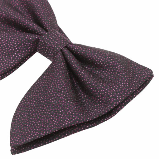Baby Pink Metallic Pre-Tied Bow Tie