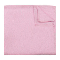 Baby Pink Metallic Pocket Square