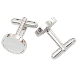 Black Enamel Dress Cufflinks