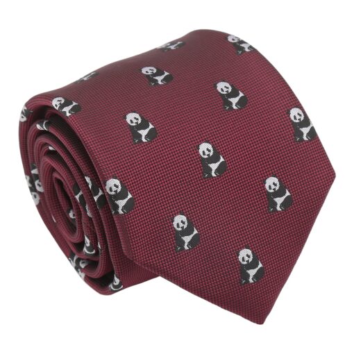 Navy Bee Embroidered Tie