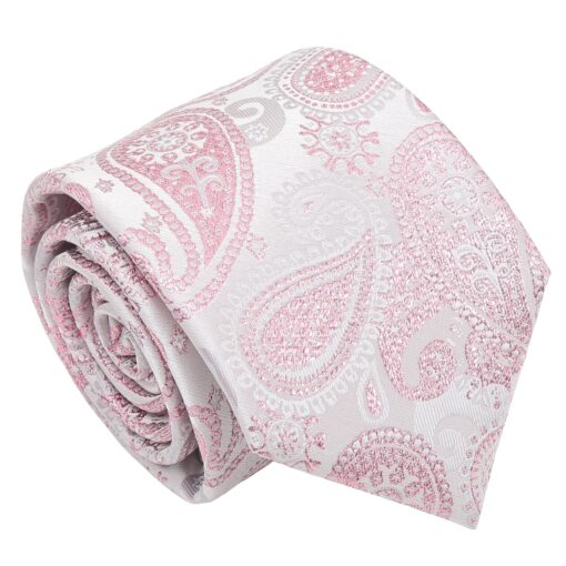 Blue & Black Metallic Paisley Bohemian Tie