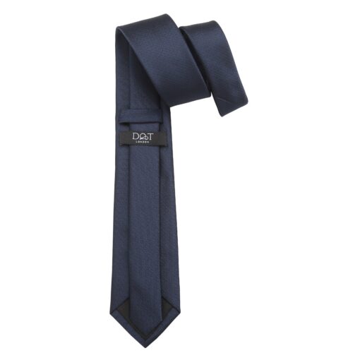 Navy Blue Non-Crease Tie