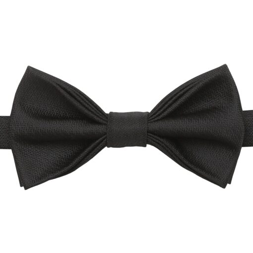 Black Non-Crease Pre-Tied Bow Tie