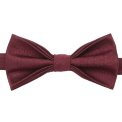 Burgundy Non-Crease Pre-Tied Bow Tie