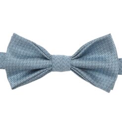 Dusty Blue Non-Crease Pre-Tied Bow Tie